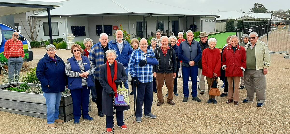 HOBBY HUT: Residents of Oak Tree Retirement Village Tamworth were treated to a new 'hobby hut' which opened last week. Photo: Supplied
