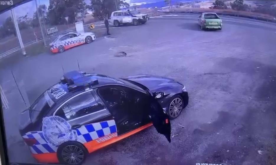 Matthew John Riley was taken into custody after police swarmed a Willow Tree truck stop, off the New England Highway, in July. Picture supplied