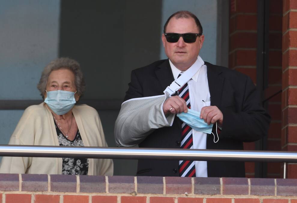 HEARING: Former Tamworth publican Michael Ian Foxman was supported by his elderly mother has his hearing continued in Tamworth Local Court. Photo: File