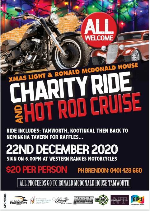 Helping kids a 'wheelie' good cause for Christmas light cruise