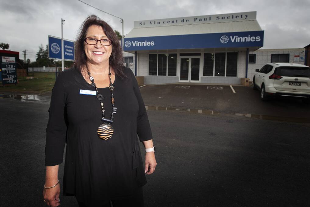 BACK AT IT: St Vincent de Paul Society's area manager Julie Crosby is looking forward to finally reopening the spruced-up store. Photo: Peter Hardin