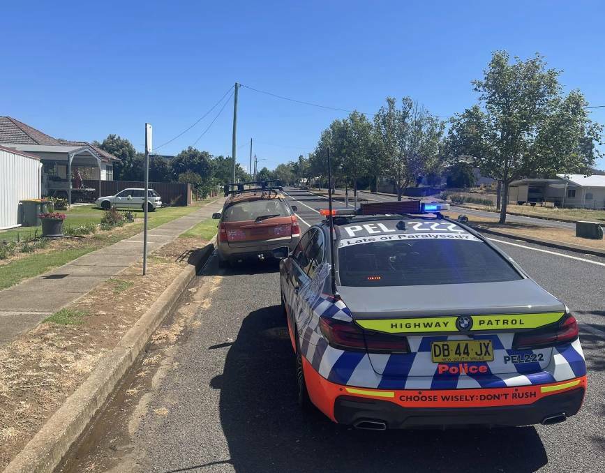 Police stopped the Territory in Barraba on December 6. Picture supplied by NSW Police