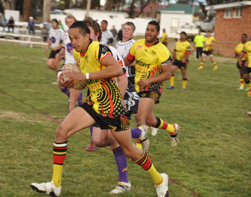 READY FOR THE SEASON: Shannon Swan and the rest of the Moree Boomerangs players have been training hard for the start to season (photo by Glen Innes Examiner).