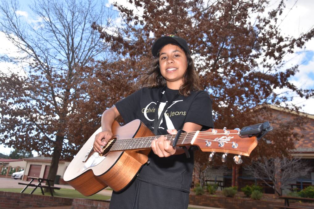 BIG FUTURE: Tamworth's Annmarie Maguire is one is just 12 participants in this year's Junior Academy of Country Music. Photo: Andrew Messenger