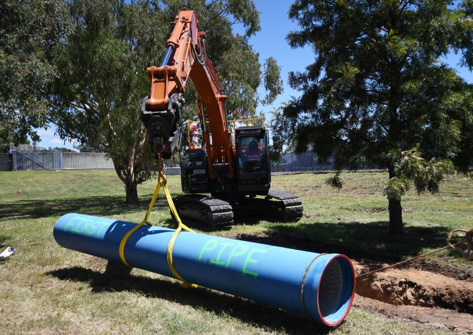 GREEN LIGHT: The first stage of the pipeline project will connect the Calala Water Treatment Plant with the Dungowan Recreation Reserve. It is expected to take about 18 months to build. Photo: Gareth Gardner
