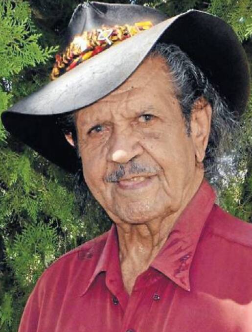 Honoured: Gomeroi elder Lyall Munro has earned a state funeral after 50 years of fighting racism. 