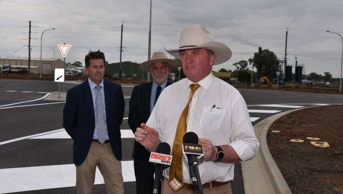 BLOWOUT: Deputy Prime Minister Barnaby Joyce suspects the state government has inflated the cost of the Dungowan Dam to pay for other state priorities. Photo: Andrew Messenger