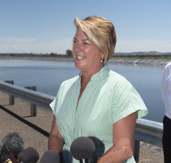 RECYCLING: Water minister Melinda Pavey said the city should look to recycling to solve its water woes. Photo: Peter Hardin