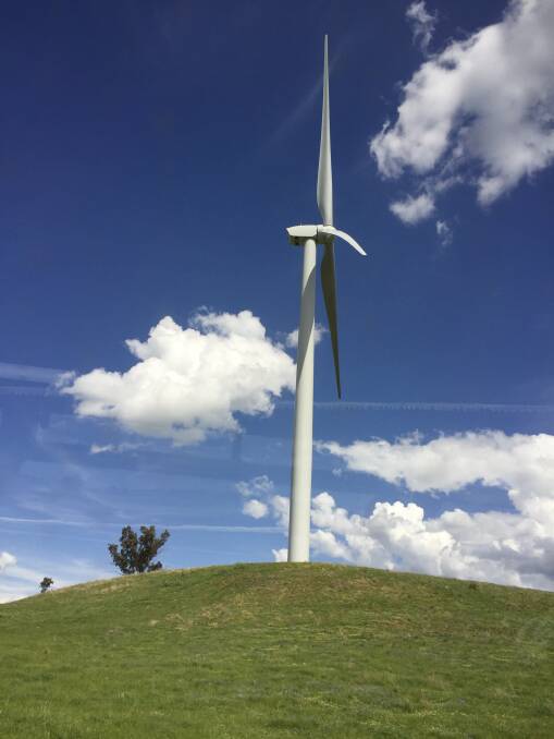 BIG FAN: White Rock Wind Farm boasts turbines that stretch 150m into the air. A new project aims to beat that by 80 metres. Photo: File
