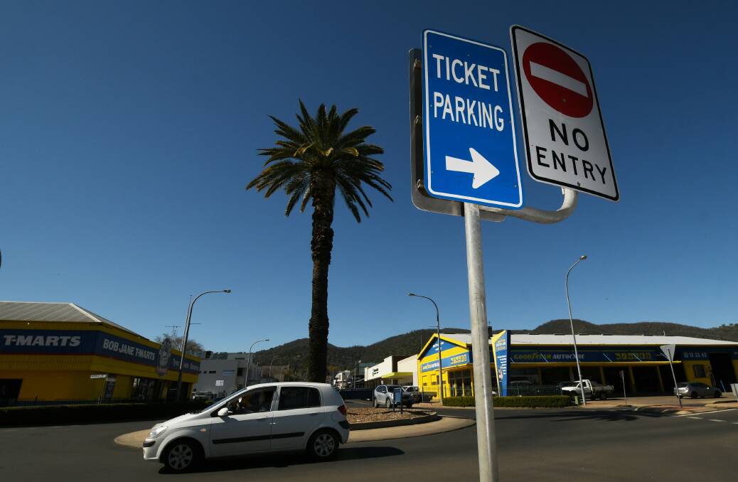 FREE PARKING: Tamworth council made parking free, but issued over 250 parking fines during the COVID-19 crisis. Photo: Gareth Gardner