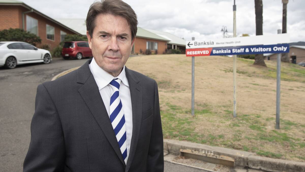 CRUCIAL TIME: Tamworth MP Kevin Anderson said the project is at a 'crucial time' for convincing NSW Health to provide additional services. Photo: Peter Hardin 