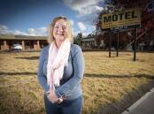 RETURN FROM DEAD: Nundle Motel's Megan Carberry is in a mission to bring back the town's iconic Go for Gold festival. Photo: Peter Hardin 
