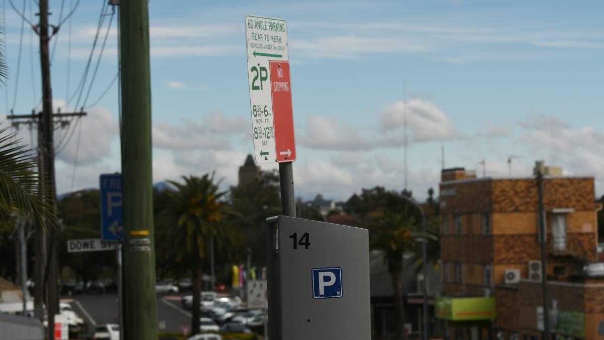 FREE PARKING: Parking is set to get more difficult in Tamworth CBD, with proposed changes set to go to this week's council meeting. Photo: Gareth Gardner 