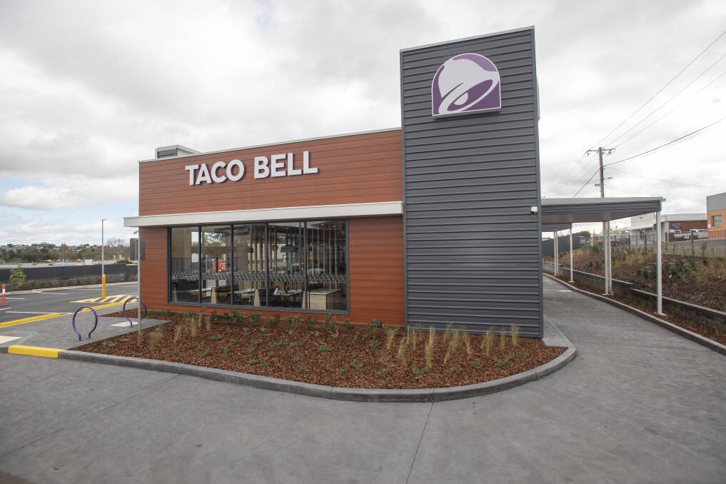 SIESTA: The Mexican-inspired fast food chain is Taco Bell is set to open its doors this month. Photo: Peter Hardin 