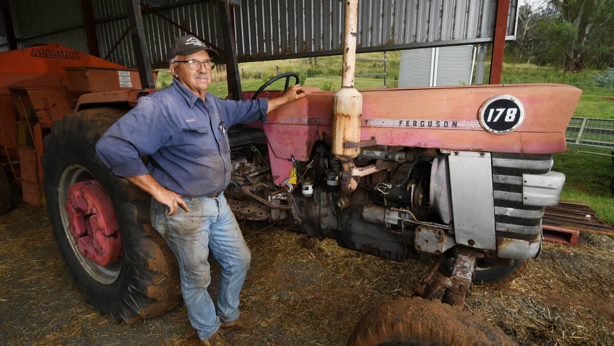 Mark Stass said the learning curve from Sydney shop owner to Piallamore farmer was "pretty steep". Photo: Gareth Gardner