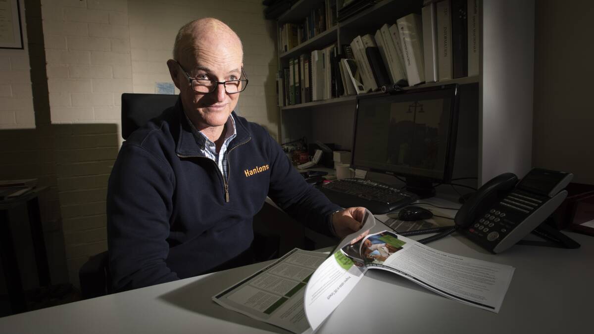 NEXT YEAR: Tamworth University Reference Group chair Mitch Hanlon said he hasn't seen the deed and said the design of the campus remains secret, even from the reference group. Photo: Peter Hardin, file.