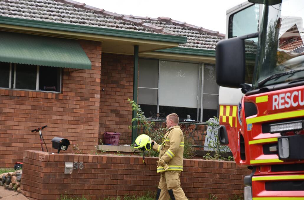 DAMAGE: Nobody was injured in the Sunday blaze, which was caused by unattended cooking in the kitchen, according to Fire and Rescue NSW. Photo: Andrew Messenger