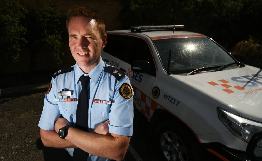 NEW BOSS: Superintendent Mitchell Parker has taken over the New England North West SES. Photo: Gareth Gardner 