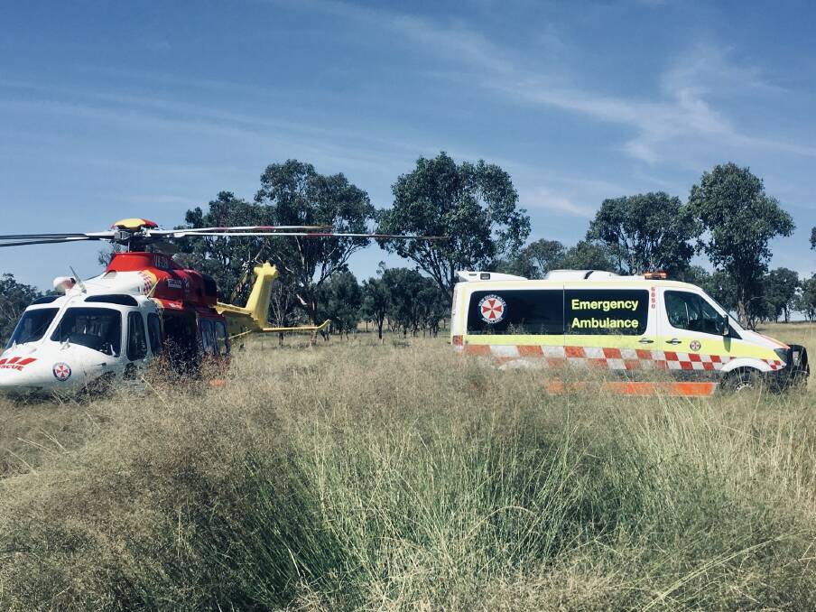 The Westpac Rescue Helicopter was called to the aid of two young men this weekend. Photo: Westpac Helicopter