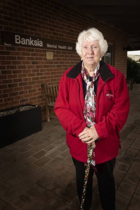 Campaign continues: Di Wyatt from Tamworth Mental Health Carers' Support Group, said the old Banksia building would make a great place for a new drug and alcohol treatment service. Photo: Peter Hardin 