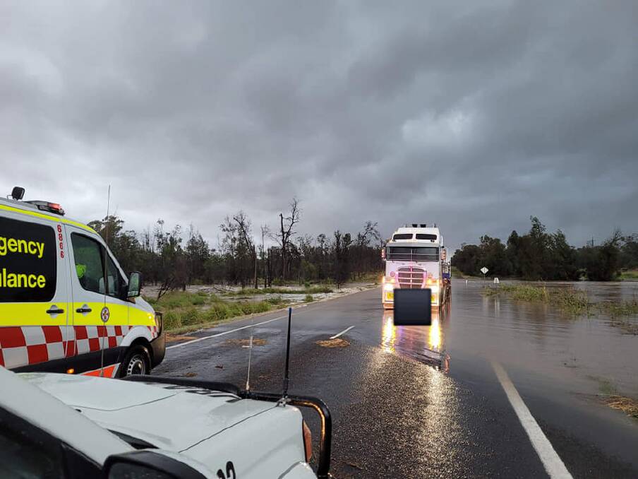 SES kept busy by flash flooding as motorcycle rider rescued