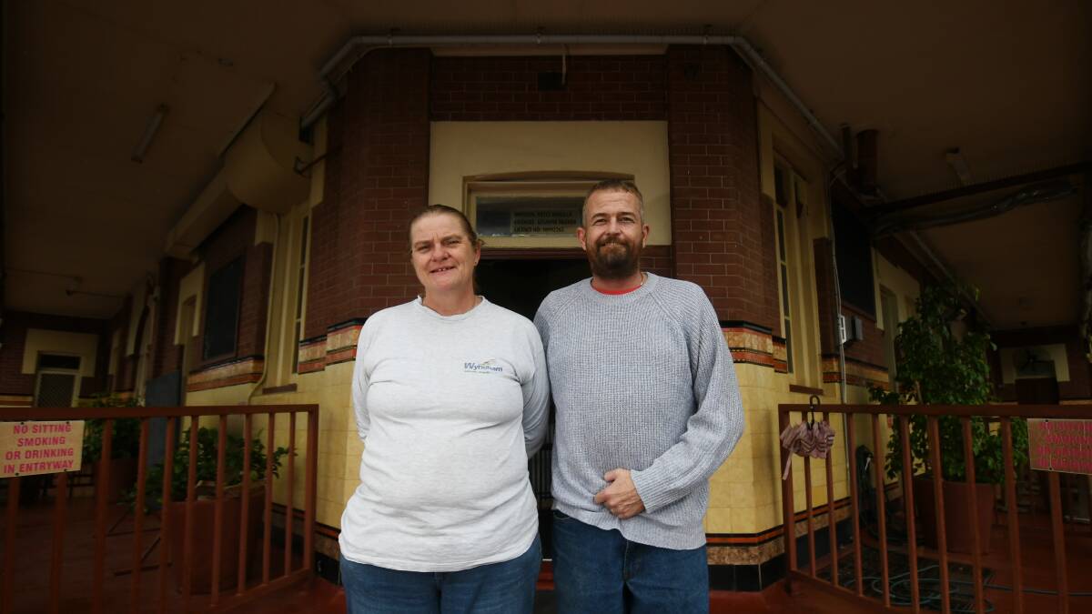 Matt and Sue Beaven are the proud new owners of the Imperial Hotel. Photo: Gareth Gardner