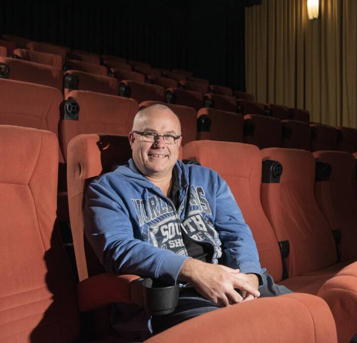 LOCKED OUT: Forum 6 Cinema Tamworth manager Grant Lee said they've been caught in the crossfire of a Facebook ban on local news. Photo: Peter Hardin
