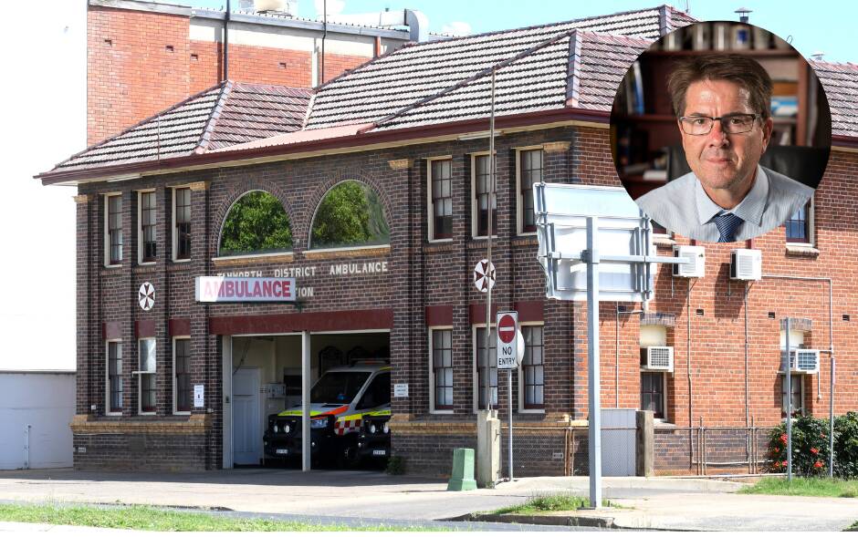 NEW STATION: Tamworth MP Kevin Anderson on Tuesday wrote to the health minister seeking a commitment to fund a new ambulance station. Photo: file
