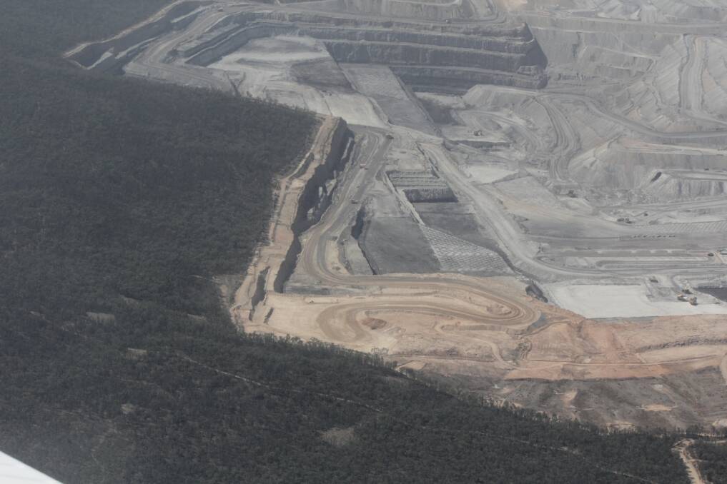 LIFELINE: A proposed $513 million extension of the Boggabri Coal Mine would extend its life to 2039. Photo: Anna Christie
