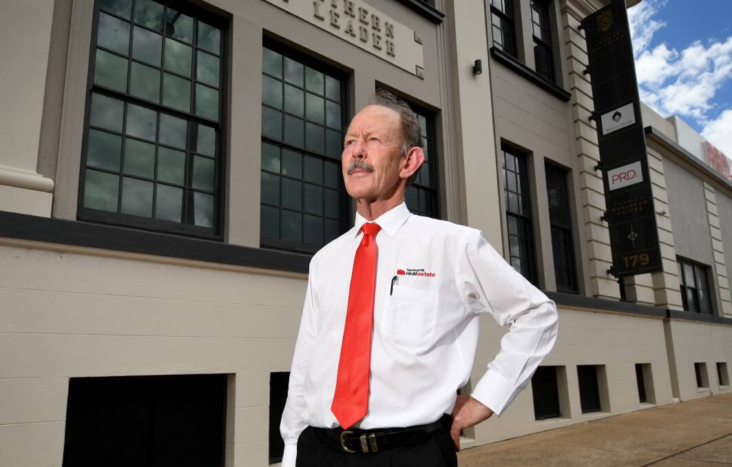 SETTLED: Tamworth Real Estate principal Graeme Mills said "certainly" rents won't go backwards in 2022, but two years of skyrocketing price hikes are at an end. Photo: Gareth Gardner