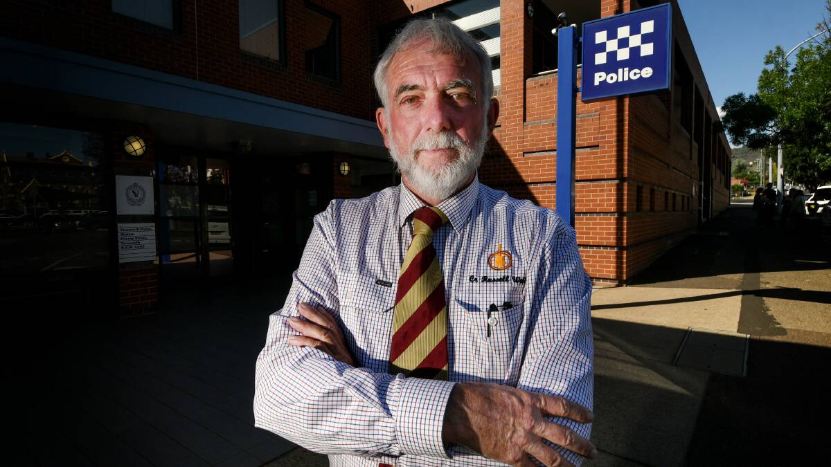 SERVICES SHIFT: Crime prevention working group chair Russell Webb said social services should be based in West Tamworth. Photo: file