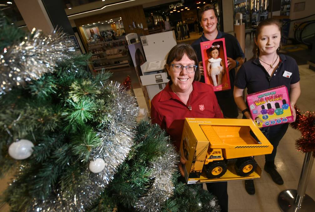 DIG DEEP: Salvation Army Captain Harriet Farquhar (left) said it's more important than ever to give this Christmas. Photo: Gareth Gardner