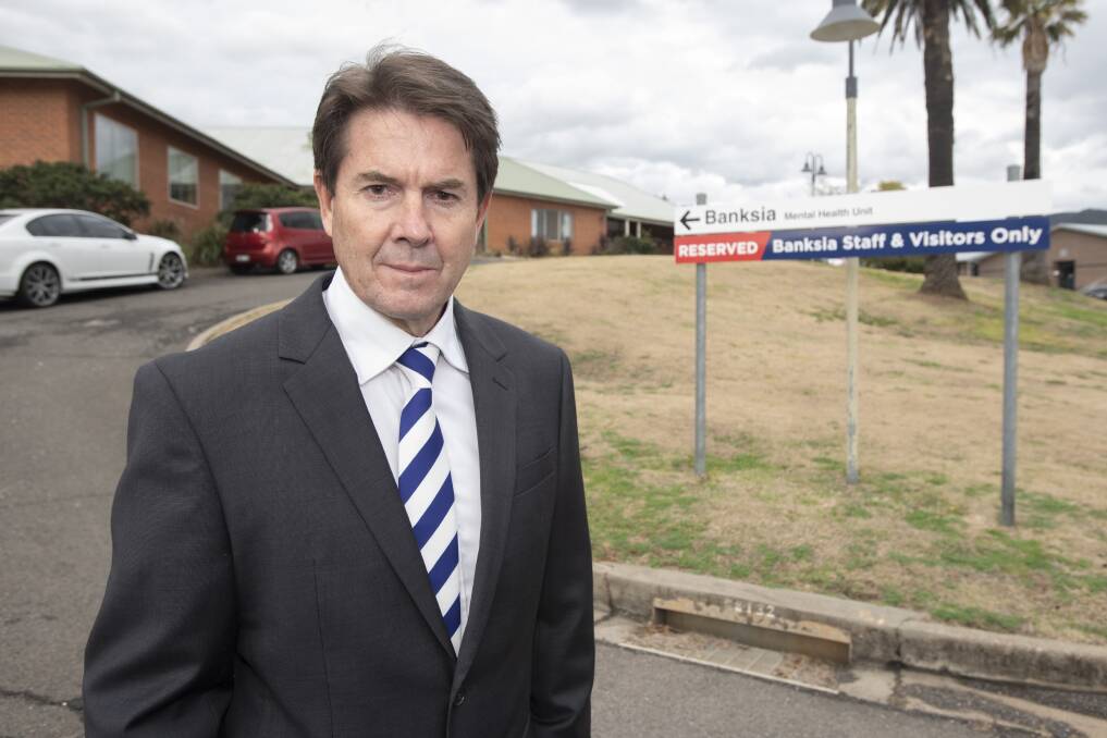TIME FOR ACTION: Tamworth MP Kevin Anderson said a dramatic increase in mental health presentations by children driven by the COVID-19 crisis makes the need for new children's acute services "urgent". Photo: Peter Hardin 