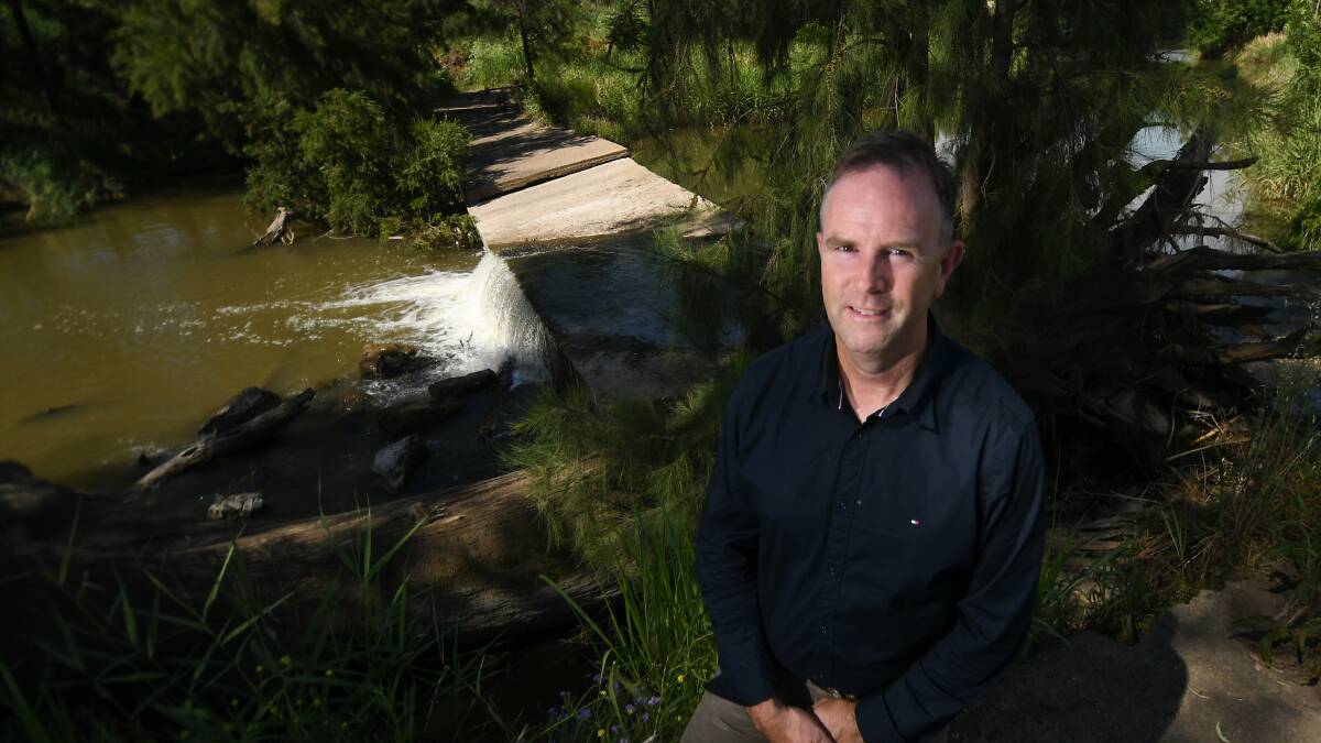 HARVESTING: Tamworth councillor Mark Rodda wants to ask the NSW Government for support to harvest flood water from Peel. Photo: Gareth Gardner
