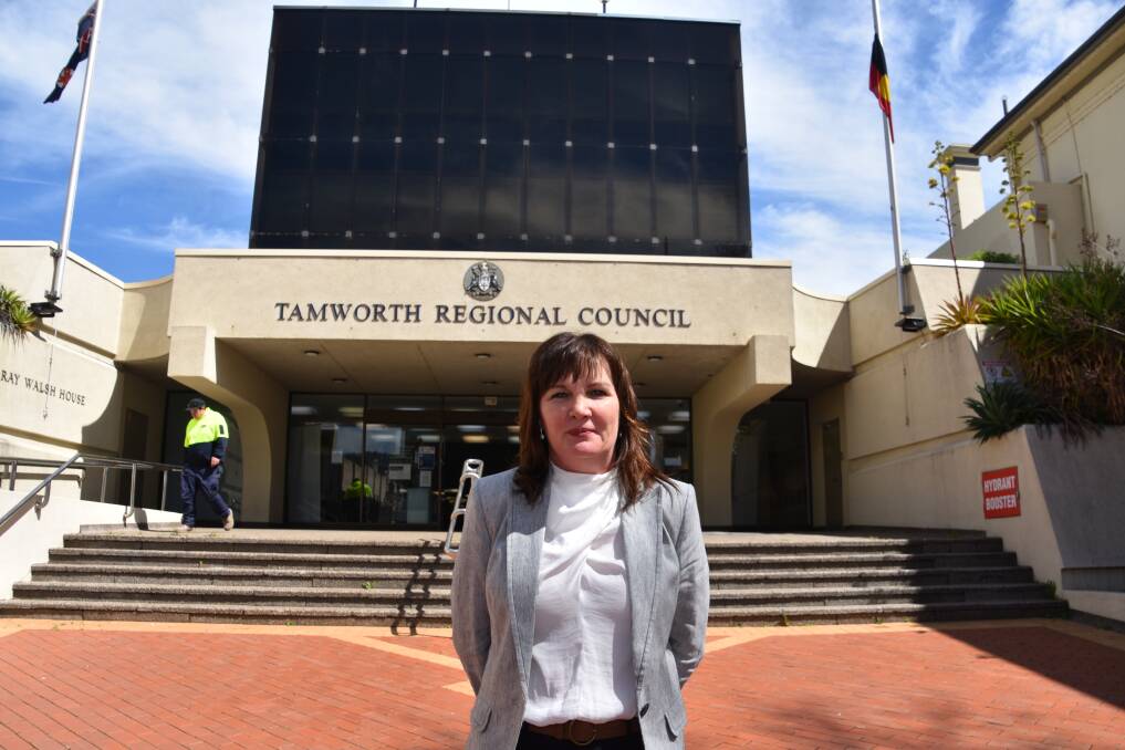 On Monday, council chief people officer Marie Resch would not say if any staff who had worked in the building had made any health complaint as a result of asbestos. Picure by Andrew Messenger 