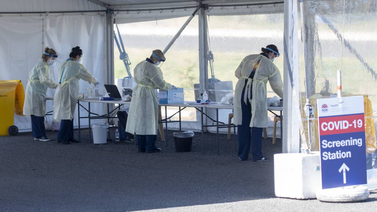 MORE CASES: Locals are being urged to get tested with even the mildest symptoms. Photo: Peter Hardin, file.