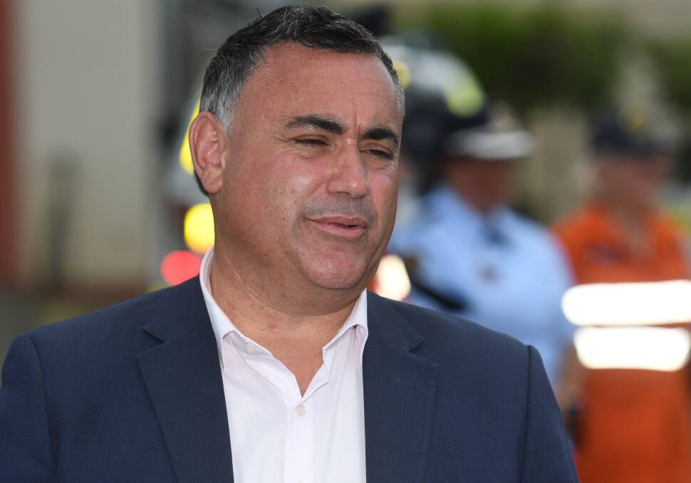 IN TALKS: Deputy John Barilaro has been working with the Commonwealth government on the issue. Photo: Gareth Gardner