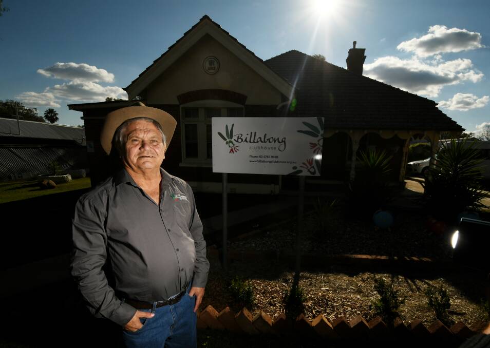 VOW TO HELP: Billabong Clubhouse's Joe Miller will next week head off on his second mission of mercy for bushfire victims in Wytaliba. Photo: Gareth Gardner