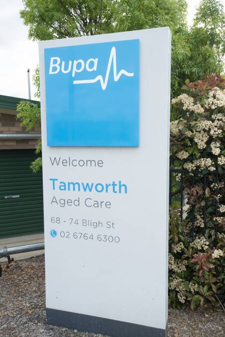 In findings released recently, auditors judged the Bupa Tamworth aged care facility to be non-compliant with all eight standards that are requirements for aged care homes. Picture by Peter Hardin 