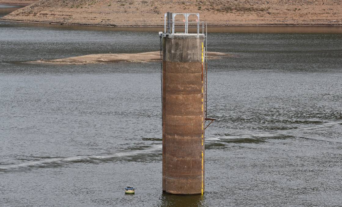 DRY TIMES: Tamworth came within months of "day zero" last year. Dungowan Dam came close to running out of water. Photo: file