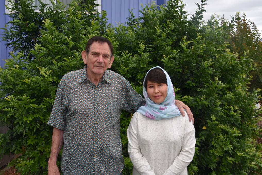 SAVED: Mitrashiva Husseini finally arrived in Tamworth in November, after a months-long odyssey after fleeing her home country of Afghanistan.