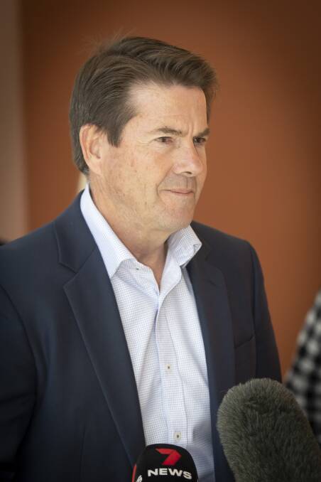 Water minister and Tamworth MP Kevin Anderson said the state government is still firmly committed to the dam. Picture by Peter Hardin 