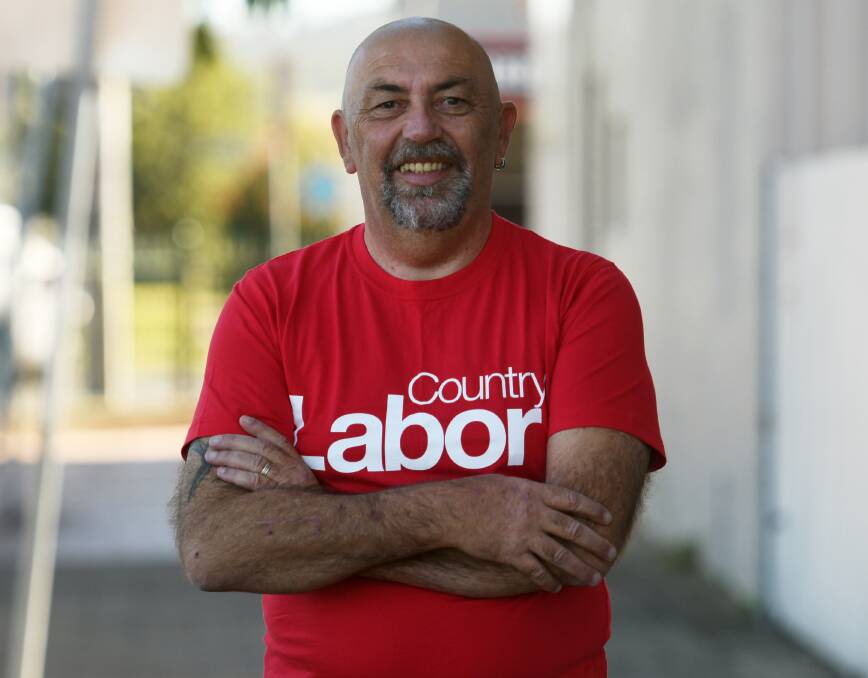 PARTY GAMES: Union organiser Steve Mears is set to lead a ticket of five endorsed Labor candidates for the September Tamworth council elections. Photo: Gareth Gardner