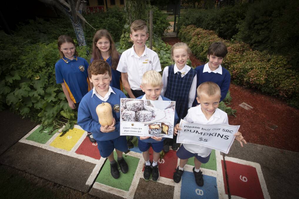 BIG HEARTS: Woolomin Public School 's student representative council will sell delicious treats at Bunnings this weekend to subsidise their own learning. Photo: Peter Hardin