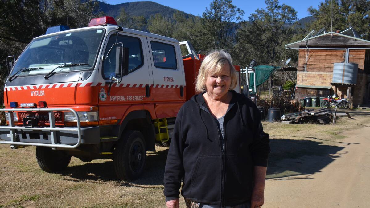 RIGHT DIRECTION: Glen Innes Mayor Carol Sparks, herself a bushfire victim, said the report was a step in the right direction, but was a "bit soft". Photo: Andrew Messenger