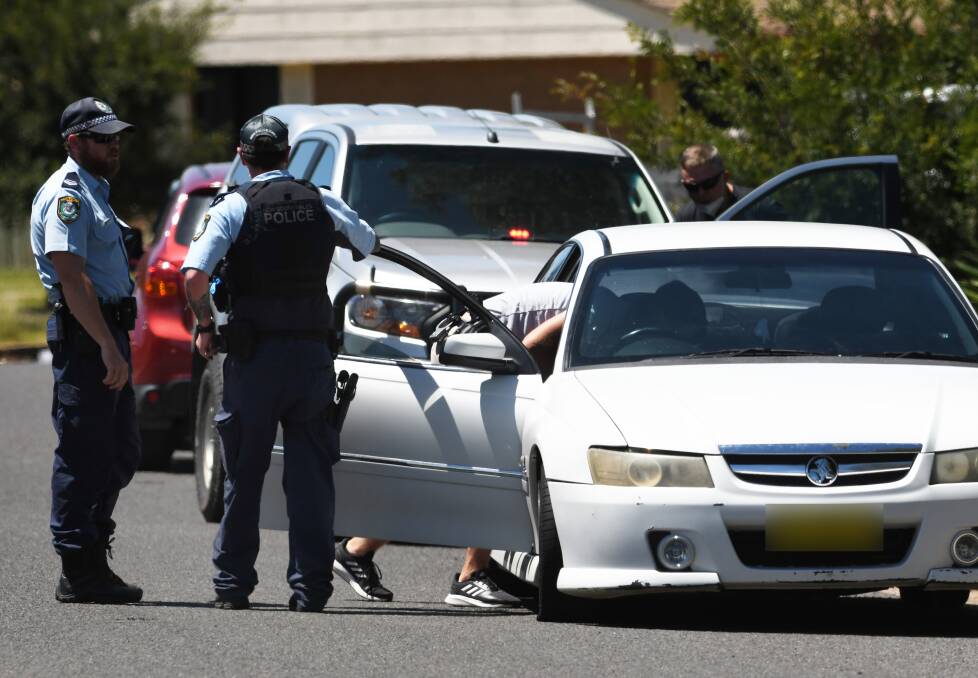 CHASE: Police have arrested a woman after she allegedly led them on an dangerous pursuit through the streets of Tamworth, on Thursday. Photo: Gareth Gardner