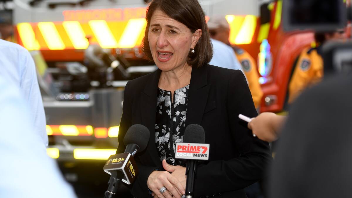 QUARANTINE SCHEME: Premier Gladys Berejiklian said the state is in talks with the Federal government about using Tamworth's disused flight school as a quarantine base. Photo: Gareth Gardner