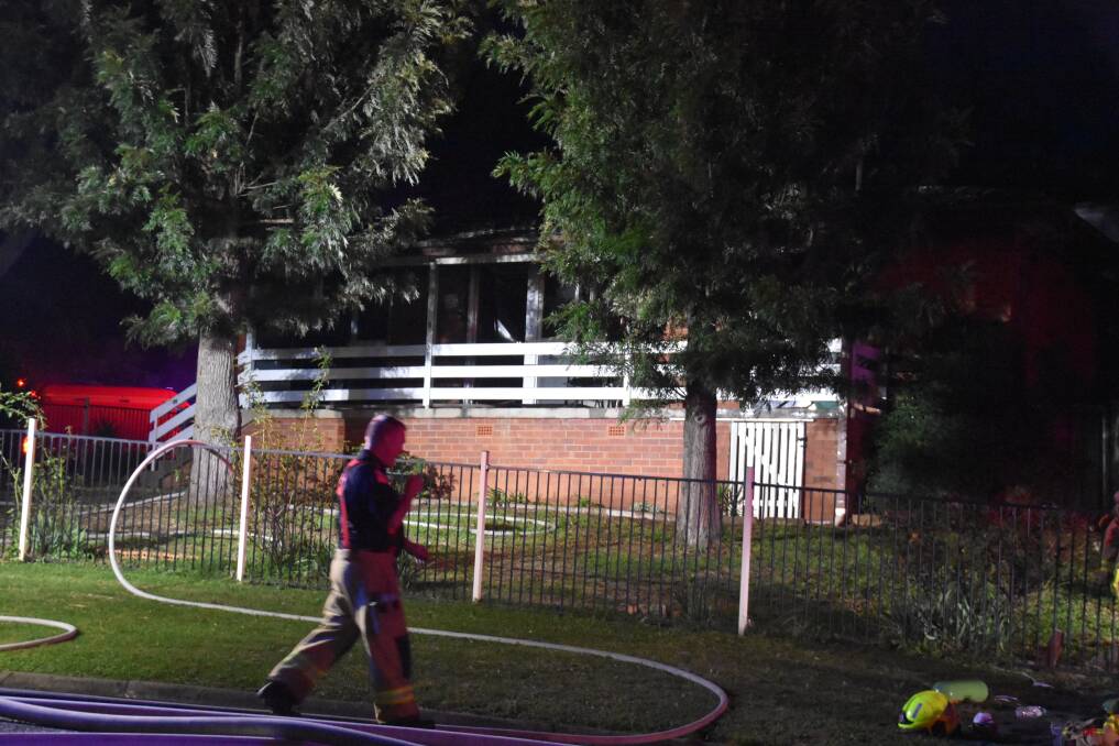APPEAL: Police have appealed to the public for information about the Oxley Vale housefire. The cause of the blaze has yet to be determined. Photo: Andrew Messenger 