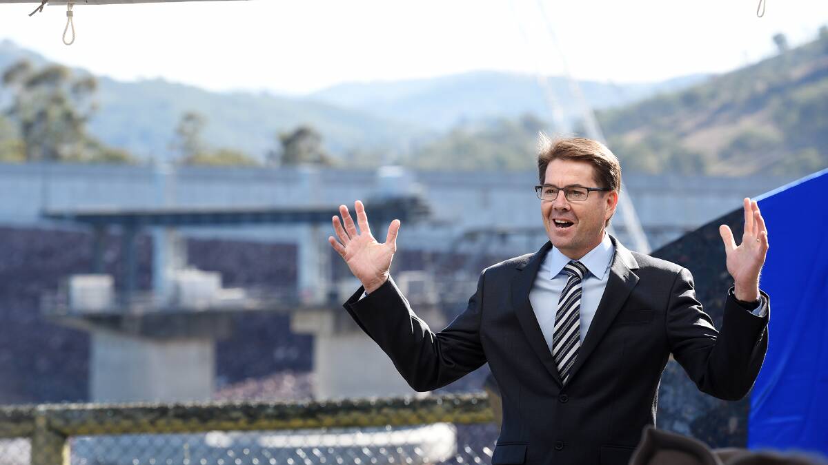 POISONED CHALICE: Tamworth's Kevin Anderson has been appointed the new water minister. First item of business: sorting out the troubled Dungowan Dam project. Photo: file
