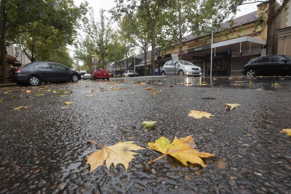 Tamworth received 17.6mm of rain on Thursday. Photo: Peter Hardin 300420PHA106